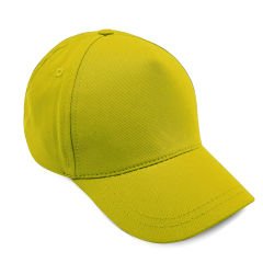 Promosyon Sarı Renk Şapka (Pamuk Gabardin)