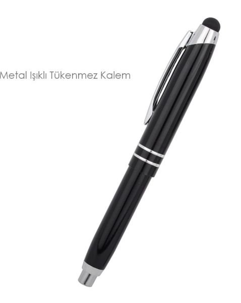50524 - Promosyon Işıklı Metal Kalem