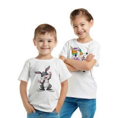 Çocukların Favorisi Beyaz T-Shirt