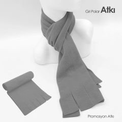 Promosyon Yeşil Polar Atkı