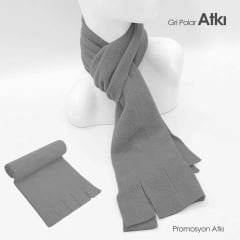 Promosyon Kırmızı Polar Atkı