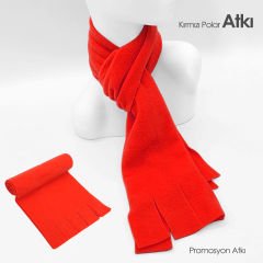 Promosyon Gri Polar Atkı