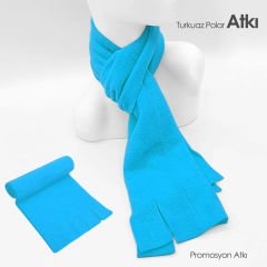 Promosyon Gri Polar Atkı