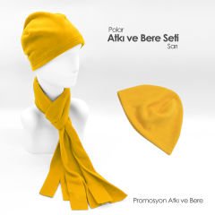 Mavi Atkı ve Bere Takımı