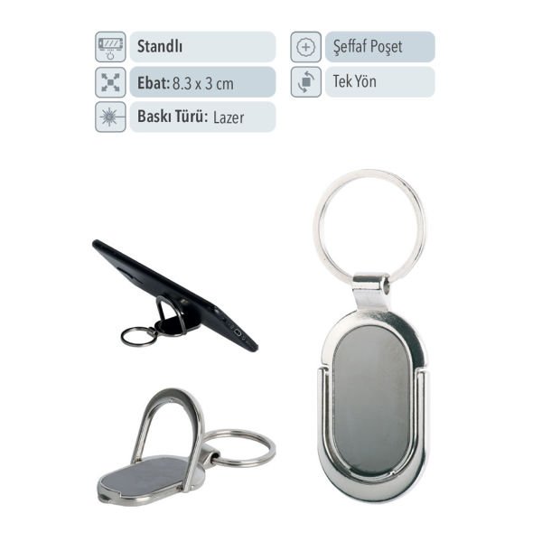 37080 - Telefon Tutacaklı Anahtarlık