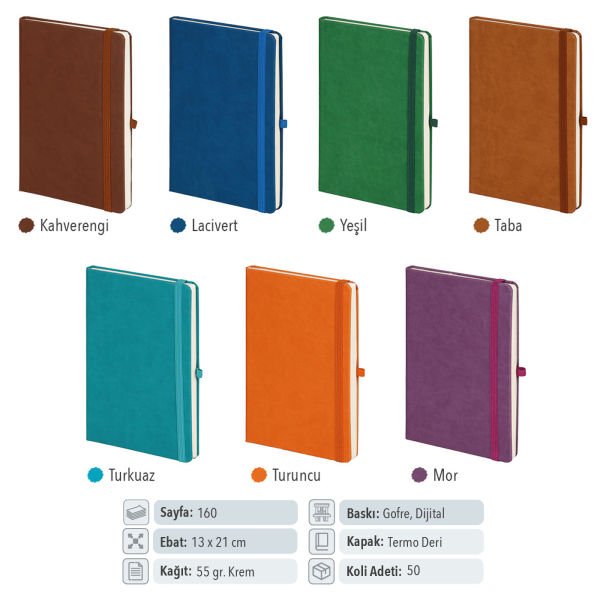 Termo Deri Tarihsiz Defter